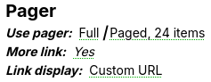 Mantra theme views settings appear overridden